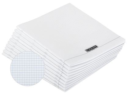 Image de 49903101 CAHIERS POLYPRO 24 x 32 cm - 96 pages - 90 g Petits carreaux 5x5 cm TRANSPAREN