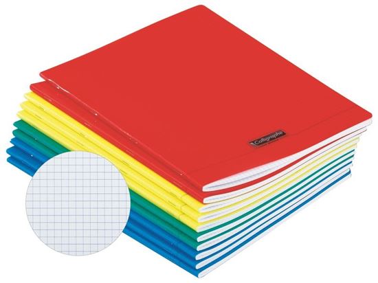 Image sur 49905171 CAHIERS POLYPRO 24 x 32 cm - 96 pages - 90 g Petits carreaux 5x5 cm DIVERS    