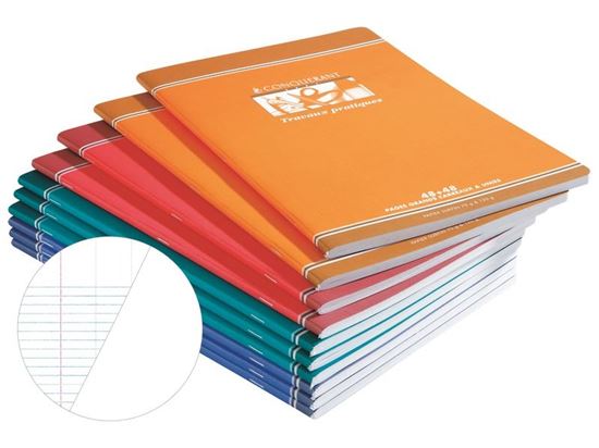 Image sur 12132001 CAHIERS TRAVAUX PRATIQUES 21 x 29,7 cm  96 pages 70 / 120 g BLANC     