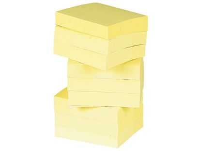 Image de 4247014 BLOCS-NOTES ADHÉSIFS 5 x 3,8 cm JAUNE     