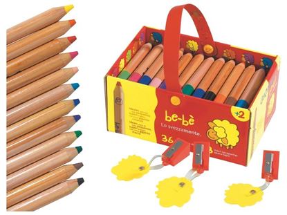 Image de 25780020 MES PREMIERS CRAYONS DE COULEUR MULTICOLOR