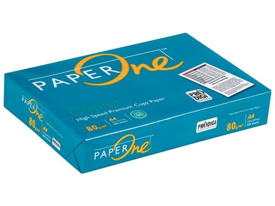 Image sur 47943001 RAMETTE DE PAPIER Paper One 80 g Format A4 BLANC     