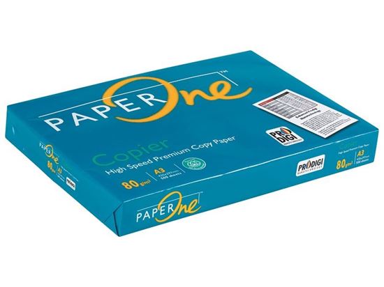 Image sur 47944001 RAMETTE DE PAPIER Paper One 80 g Format A3 BLANC     