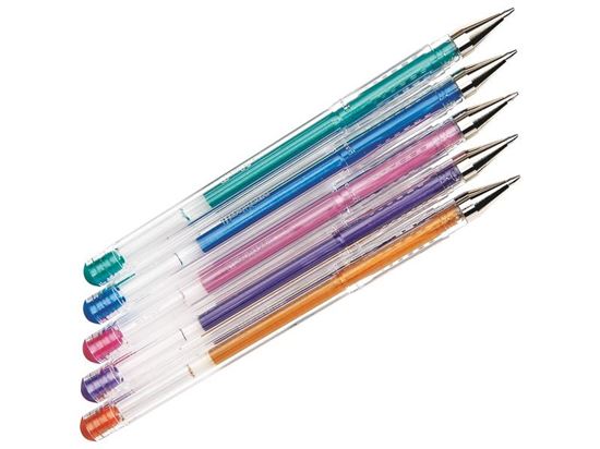 Image sur 36831020 STYLOS À ENCRE EN GEL Métal MULTICOLOR