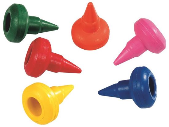 Image sur 3113020 BABY CRAYONS DE CIRE ERGONOMIQUES MULTICOLOR