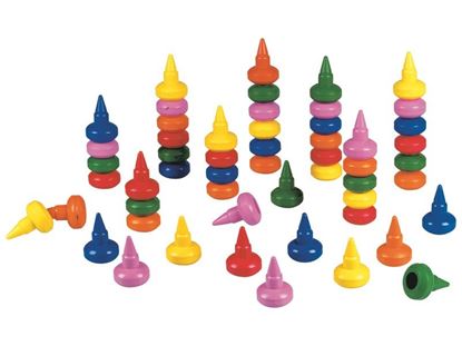 Image de 21489020 BABY CRAYONS DE CIRE ERGONOMIQUES MAXI LOT DE BABY CRAYONS DE CIRE MULTICOLOR