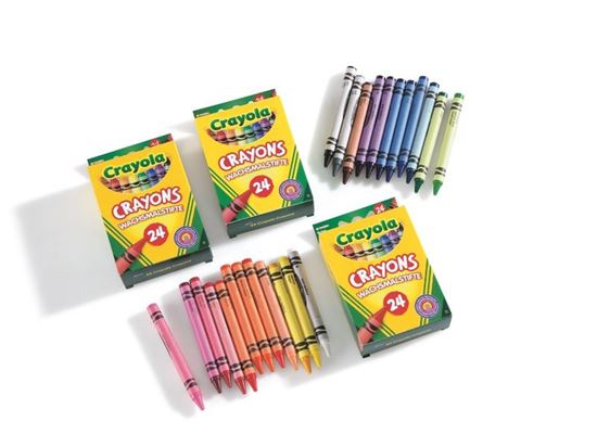 Image sur 29026020 CRAYONS DE CIRE ÉCRITURE DOUCE pointe fine MULTICOLOR