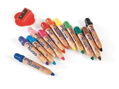 Image de 25771020 MES PREMIERS CRAYONS DE COULEUR MULTICOLOR