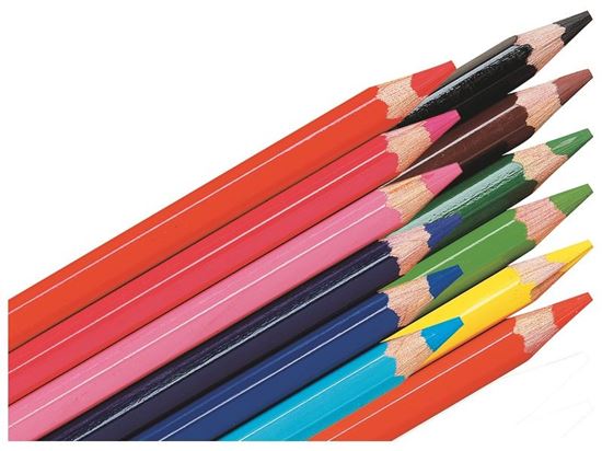 Image sur 3095020 MAXI CRAYONS DE COULEUR MEGA 1er prix MULTICOLOR