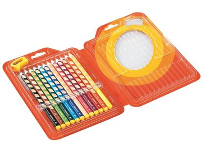 Image de 47357171 CRAYONS DE COULEUR ERGONOMIQUES EASYCOLORS pour gaucher DIVERS    