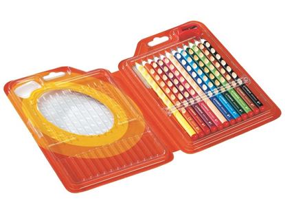 Image de 47358171 CRAYONS DE COULEUR ERGONOMIQUES EASYCOLORS pour droitier DIVERS    
