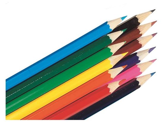 Image sur 36504020 CRAYONS DE COULEUR MULTICOLOR