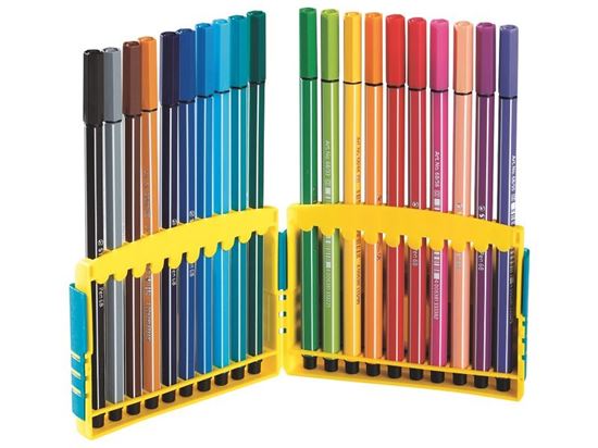 Image sur 32411020 FEUTRES QUALITÉ BEAUX-ARTS PEN68 pointe moyenne MULTICOLOR