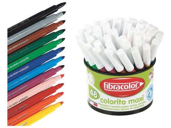 Image sur 50371171 FEUTRES Colorito pointe large
