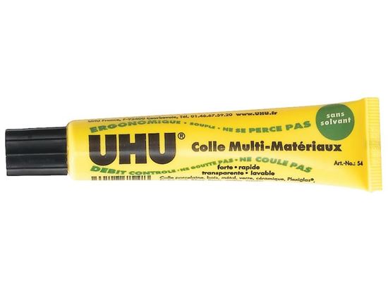 Image sur 25552101 COLLE flex and clean 20 g TRANSPAREN