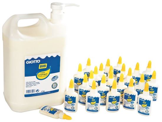 Image sur 20902001 KIT SCOLAIRE COLLE BLANCHE VINYLIQUE BLANC     