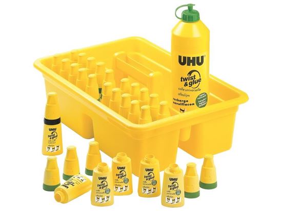 Image sur 20670020 KIT SCOLAIRE COLLE twist and glue MULTICOLOR