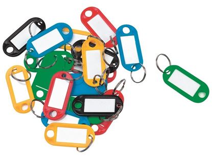 Image de 31767020 PORTE-CLÉS ÉTIQUETTES MULTICOLOR