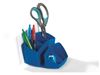Image sur 50867157 POT A CRAYONS MULTI COMPARTIMENTS BLEU AZUR 