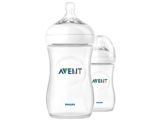 Image sur 46914001 BIBERONS COL LARGE Avent - polypropylène 260 ml BLANC     