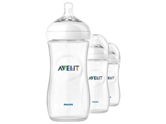 Image sur 46913001 BIBERONS COL LARGE Avent - polypropylène 330 ml BLANC     