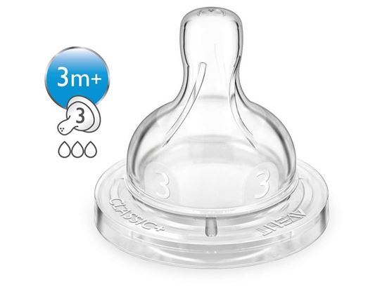Image sur 49031171 2 TÉTINES ANTICOLIQUE COL LARGE Avent classic 3 - 6 MOIS DIVERS    
