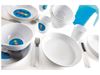 Image sur 6438001 VAISSELLE MÉLAMINE Assiette BLANC