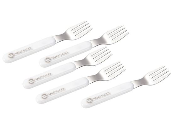 Image sur 22025001 MES PREMIERS COUVERTS les fourchettes BLANC     