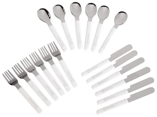 Image sur 27882020 MES PREMIERS COUVERTS Les 6 sets MAXI LOT MULTICOLOR
