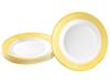 Image sur OF21783 VAISSELLE EN VERRE TREMPÉ COLORÉ Assiettes à dessert