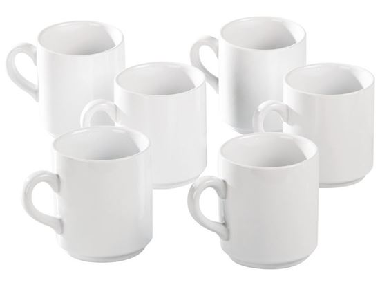 Image sur 25717001 TASSES EN PORCELAINE À DÉCORER BLANC     