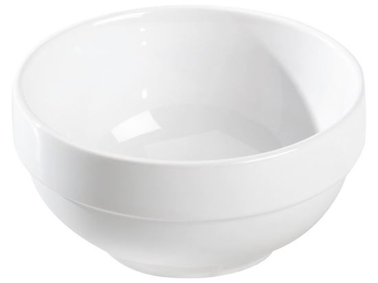 Image sur 21791001 VAISSELLE EN VERRE TREMPÉ BLANCHE Bols BLANC     