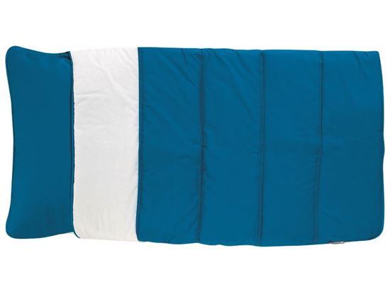 Image sur 48145001 DRAP HOUSSE + SAC DE COUCHAGE BLANC     
