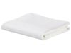 Image sur 48146001 DRAP HOUSSE + DRAP DE DESSUS + TAIE + COUVERTURE BLANC     