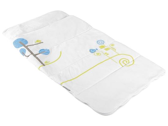 Image sur 44582001 SAC DE COUCHAGE avec poche pour oreiller  à motifs BLANC