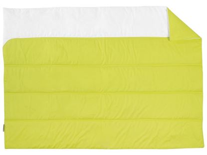 Image de 43334037 COUVERTURE MATELASSÉE  L: 100 cm - l: 140 cm. VERT CLAIR