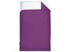 Image sur 43412034 LINGE DE LIT 100% COTON STABILISÉ Housse de couette VIOLET    