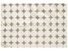 Image sur 49433147 COUVERTURE MATELASSÉE À MOTIFS Pois BEIGE / OR