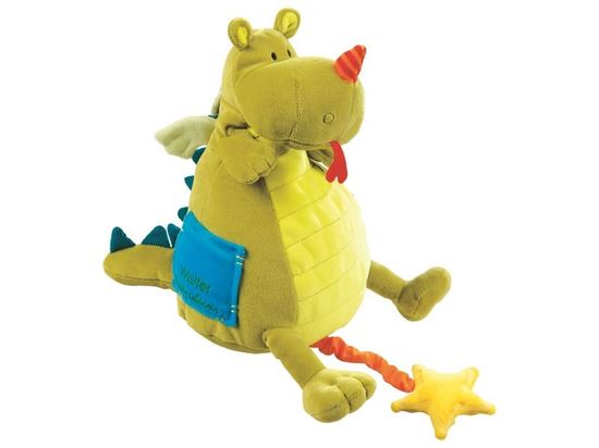 Image sur 32214020 DOUDOU MUSICAL WALTER le dragon MULTICOLOR