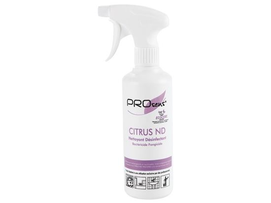 Image sur 41399171 NETTOYANT DÉSINFECTANT Citrus ND - À diluer Flacon spray 500 ml vide DIVERS    