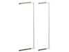 Image sur 6530001 DEUX EXTENSIONS pour barrière en métal BLANC     