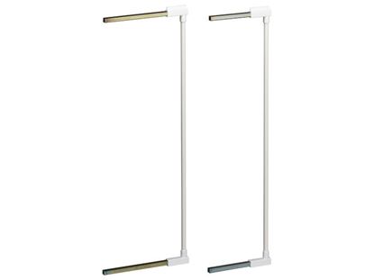 Image de 6530001 DEUX EXTENSIONS pour barrière en métal BLANC     