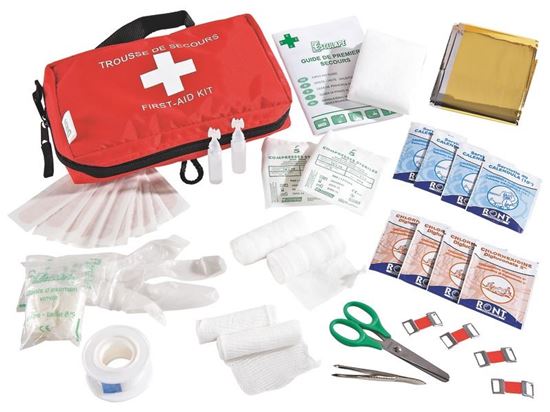 Image sur 29949020 TROUSSE DE SECOURS GARNIE MULTICOLOR