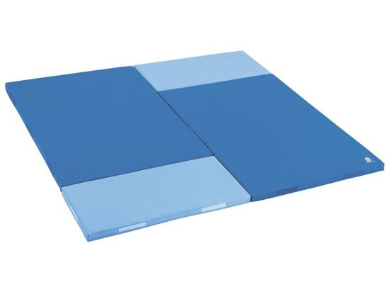 Image sur 39766114 TAPIS Mozaïc CARRÉ 4 TAPIS BLEU CLAIR