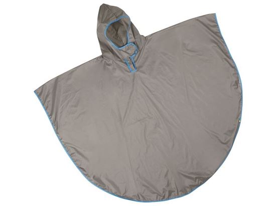 Image sur 46636006 PONCHO Adulte - Taille unique GRIS