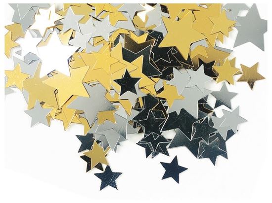 Image sur 11131020 PAILLETTES Les étoiles d'or et d'argent