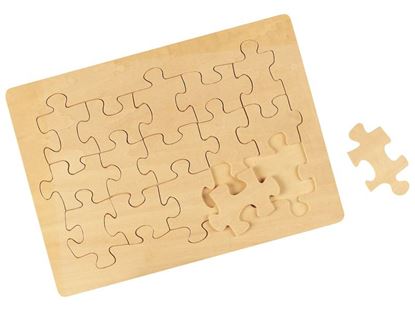 Image de 11494016 PUZZLE EN BOIS À DÉCORER  15 pièces