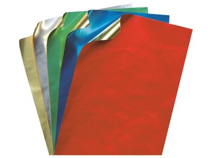 Image de 11775020 FEUILLES DE PAPIER D’ALUMINIUM bicolore 4/10ème mm