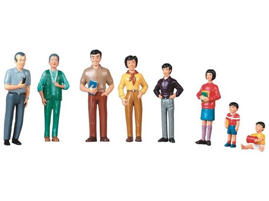 Image sur 12194020 FIGURINES FAMILLES DU MONDE La famille Asiatique