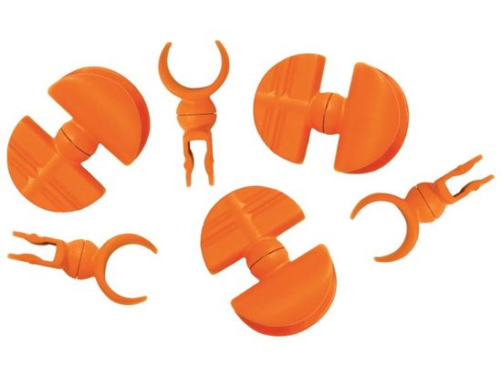 Image sur 142007 PINCES DOUBLES ORIENTABLES POUR CERCEAUX